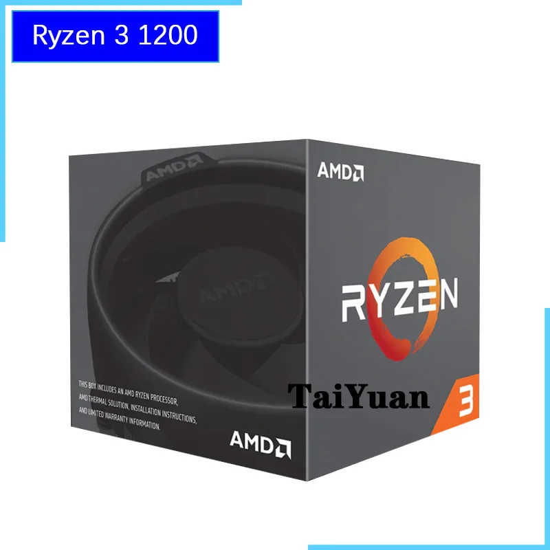 Четырехъядерный процессор AMD Ryzen 3 1200 R3 1200 3,1 ГГц YD1200BBM4KAE Socket AM4