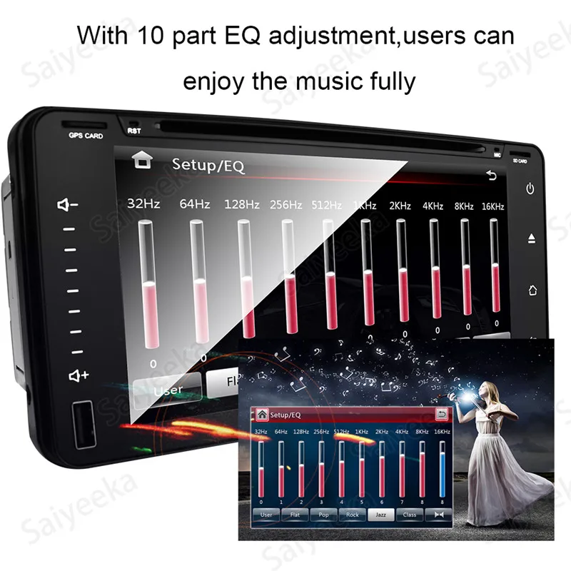 2 Din Универсальный Автомобильный gps DVD плеер для Toyota Camry Corolla RAV4 4runner Hilux Прадо тундре