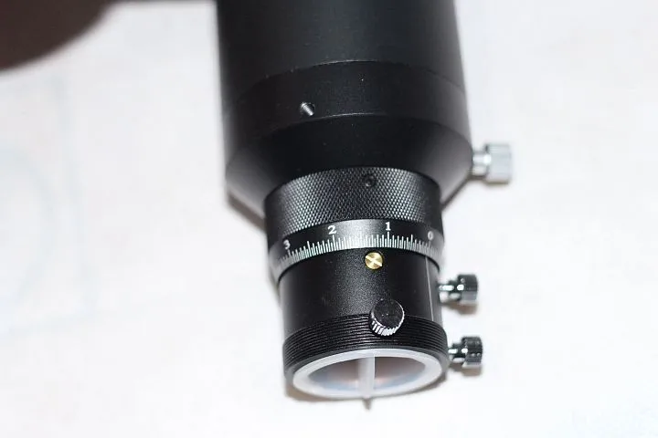 Compact 50mm Guide scope with metal screw MicroFocuser