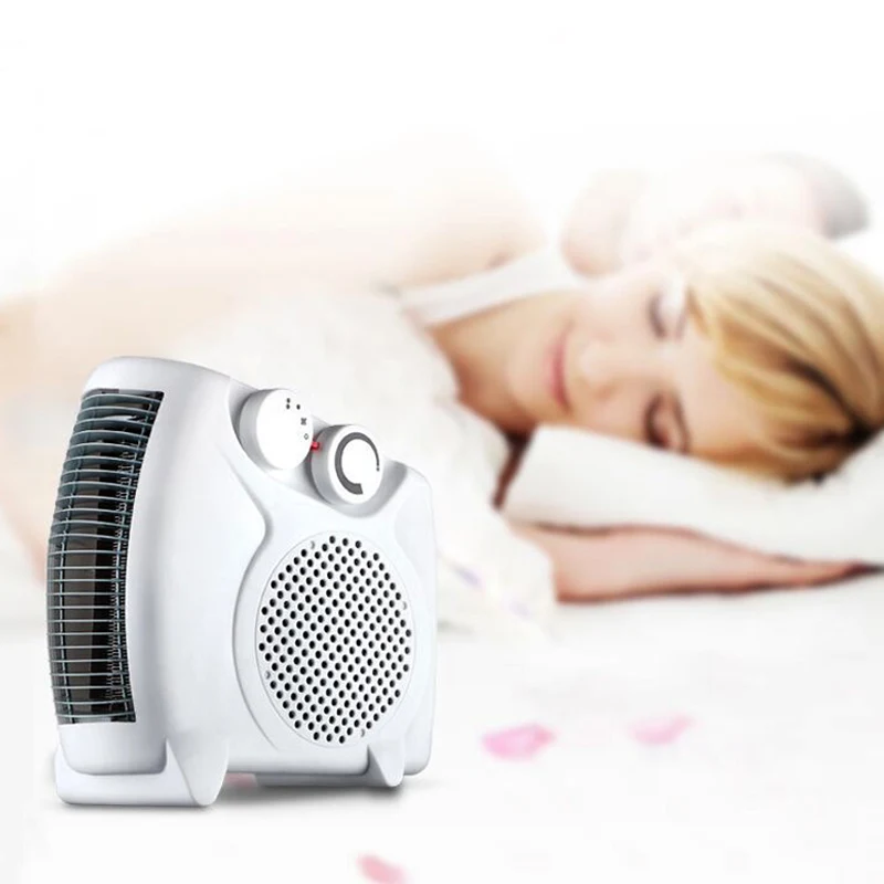 

Hot New 2000W Portable Upright Silent Electric Fan Heater Warm Thermostat Overheat Indicator HY99 OC06