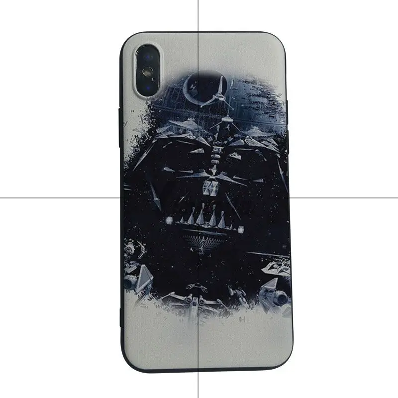 Yinuoda Darth Vader Star Wars мягкий резиновый черный чехол для телефона iphone 7 7plus X XS XR XSMax 8 5 5S 6s 6s Plus Чехол для мобильного телефона - Цвет: 3