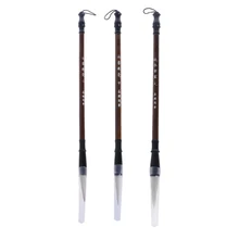 1 шт., китайская каллиграфическая кисть, ручка волк, овца, кисть для письма, деревянная ручка, высокое качество, Китайская каллиграфия, кисти, ручка