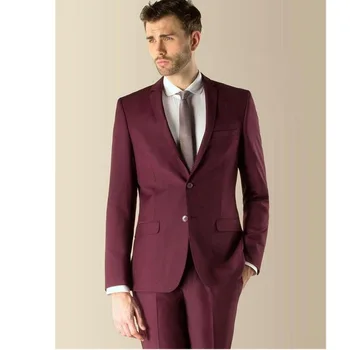 

New Trajes De Hombres De Vestir Smoking Fashion Of Men's Suit Of Professional Custom Wedding The Groom's Jacket And Trousers
