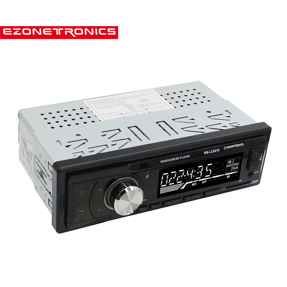 Free Shipping Car Stereo Bluetooth Audio Music MP3 Player FM AM Radio Aux Input Receiver SD USB 4 x 45W Universal Player LC6219