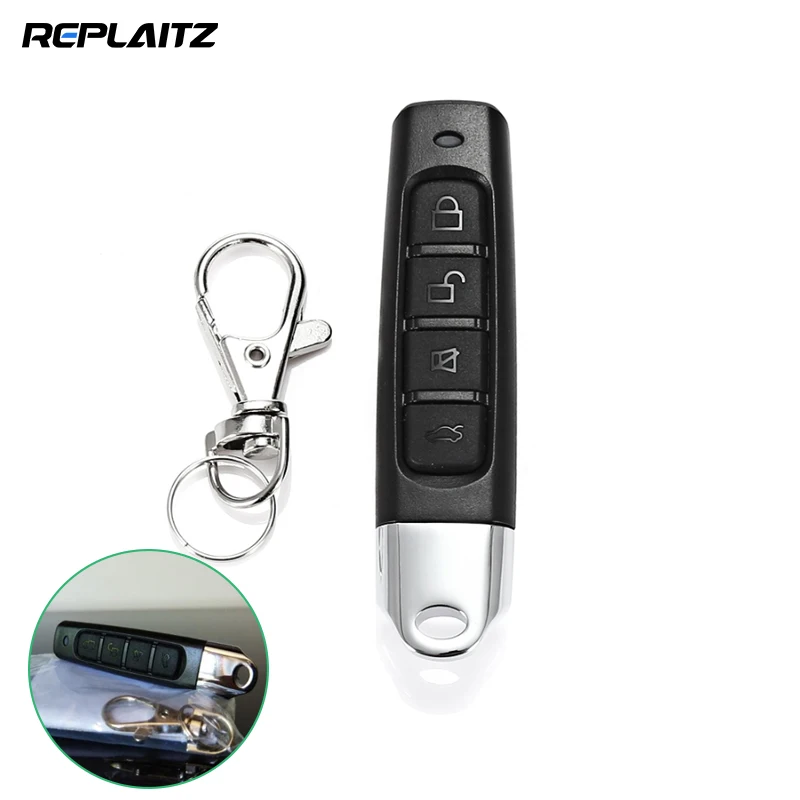 

2pcs 4 Keys Cloning Duplicator Car Gate Garage Door Opener Remote Controller 433Mhz/315MHz Remote Copy Transmitter Control