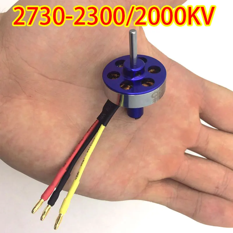 

QX-MOTOR DIY Drone Brushless Motor Model 2730-2300/2000kv Motor Brushless for Quadcopter Multirotor