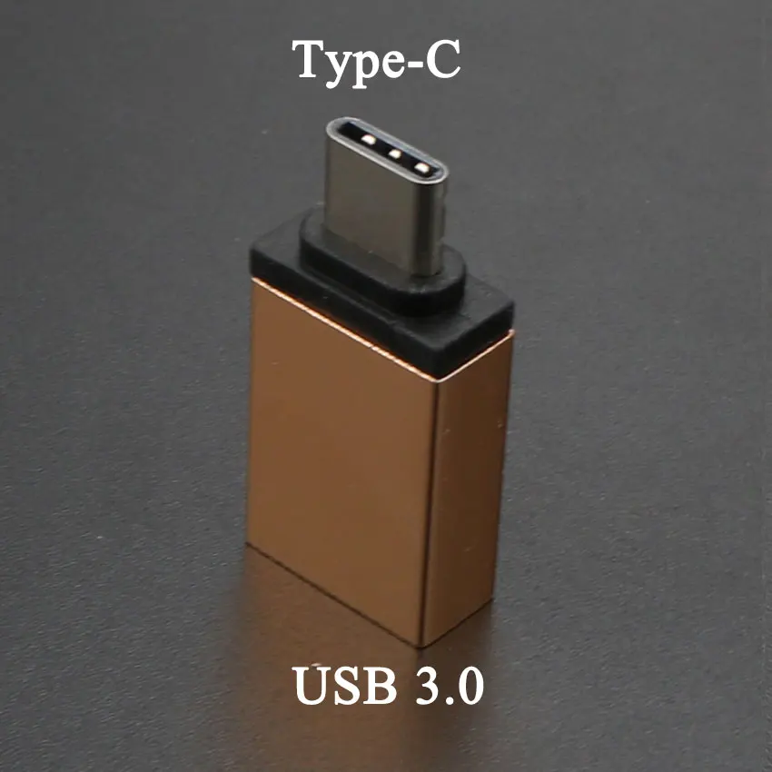 Юйси тип-c конвертер к Micro USB 3,0 USB-C адаптер для iPhone и Android зарядное устройство/дата кабель разъем к iOS порт - Цвет: USB 3.0 to Type-C