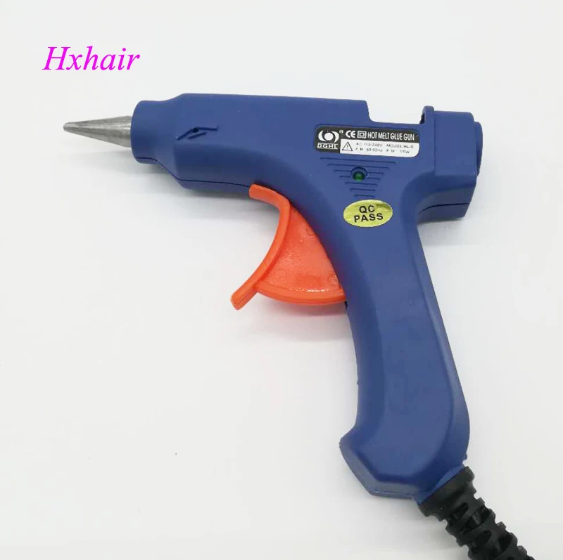 Glue Gun for pre-bonded extesnion hair / Extension Hair Tools