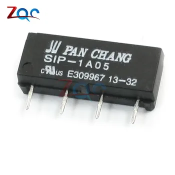 

5PCS 5V Relay SIP-1A05 Reed Switch Relay For PAN CHANG Relay 4PIN New