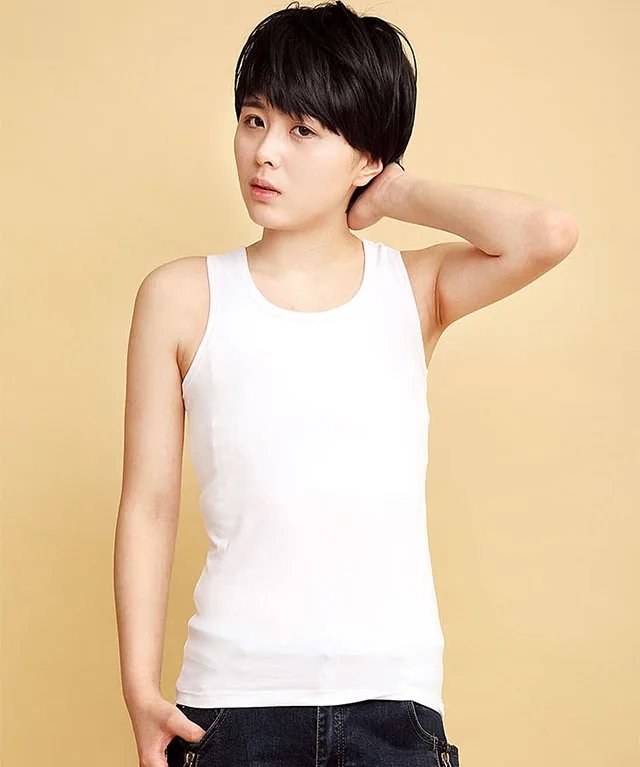 Geminbowl верхняя одежда эластичная лента обтягивающее белье Tomboy хлопок плоская