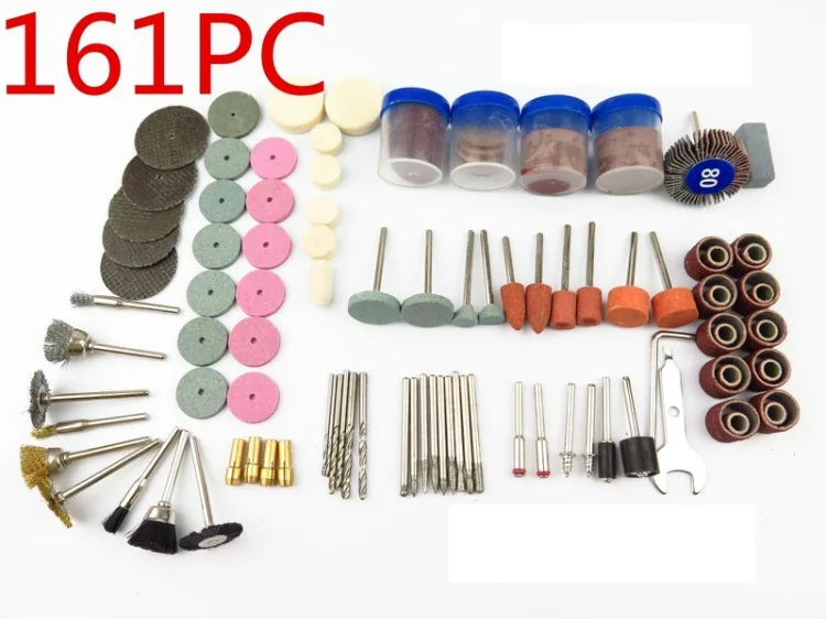 161PC Polishing tool SET SUIT MINI DRILL SUIT DREMEL ROTARY TOOLS DIY