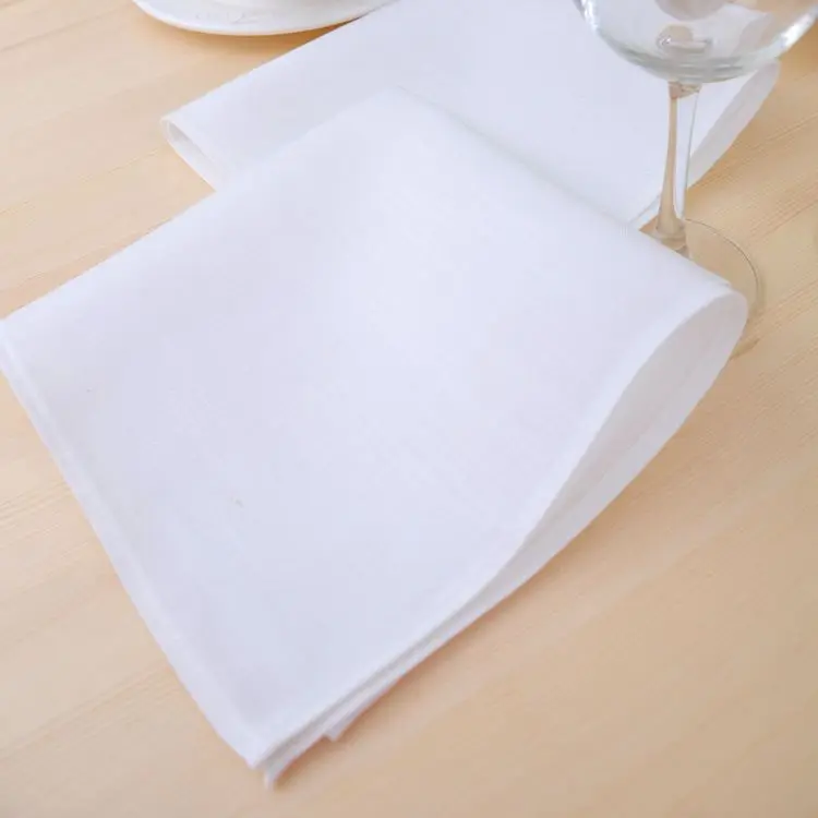 White Linen Napkins Set Of Fourin Table Napkins from Home & Garden on