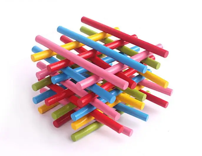 100 шт Красочные бамбуковые Счетные палочки Математика Монтессори вспомогательный материал для обучения измерительный стержень Дети дошкольного математическая обучающая игрушка