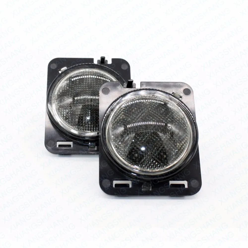 2Pcs/Pair Car LED Lights Front Fender Flares Turn Signal Light Side