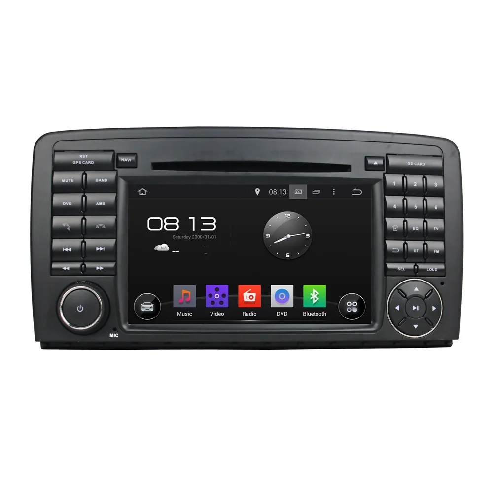 Discount Android 8.0 octa core 4GB RAM car dvd player for BENZ W251 W280 W300 W320 ips touch screen head units tape recorder radio gps 1