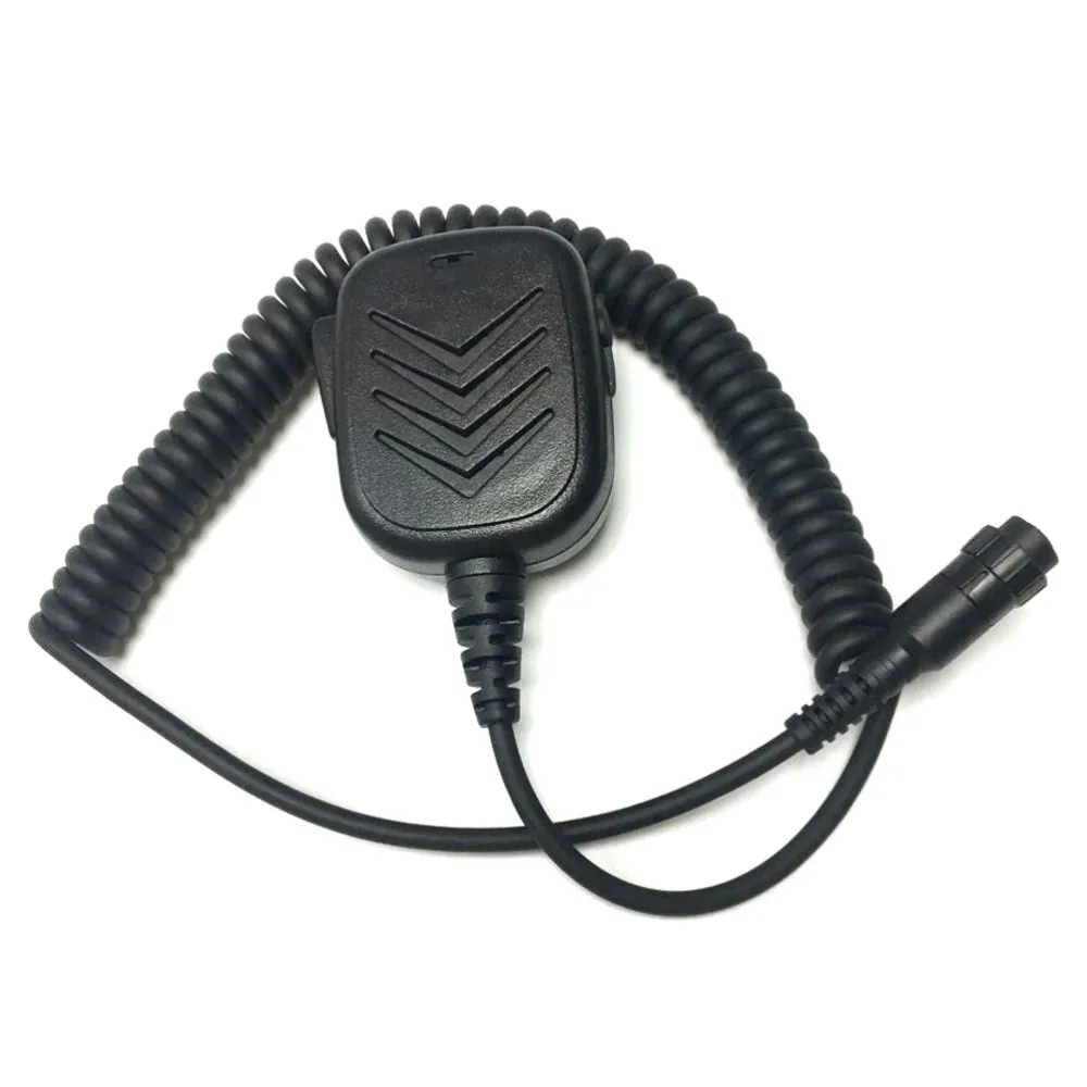 NEW Handheld PTT Speaker mic for Yaesu VX-8R VX8R VX-8DR VX8DR VX-8GR Two Way Radio (3)