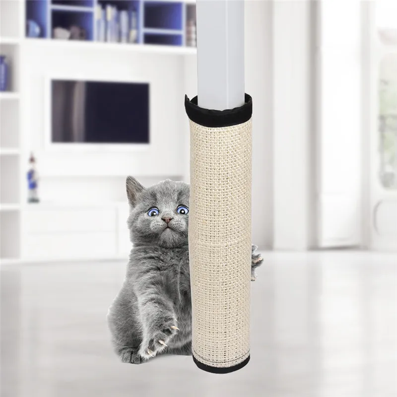 Кошка сизалевый коврик для предотвращения царапин диван коврик мебель протектор с петлей на крючок домашнее животное принадлежности когтеточки игрушки для кошек