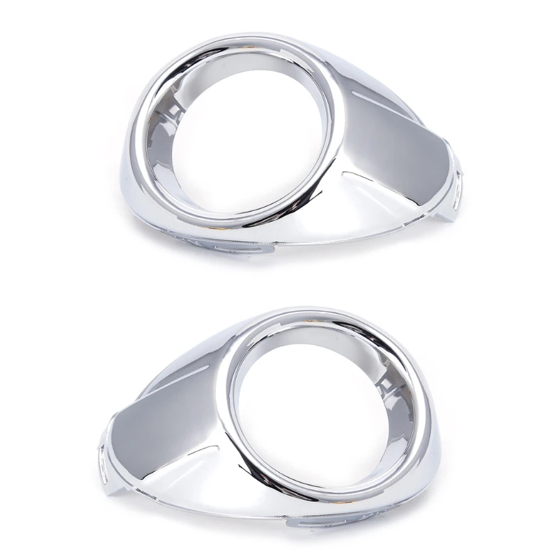 

2Pcs/set ABS Chrome Car Front Fog Light Lamp Cover Trim For Ford Focus 3 MK3 2012 2013ping Support