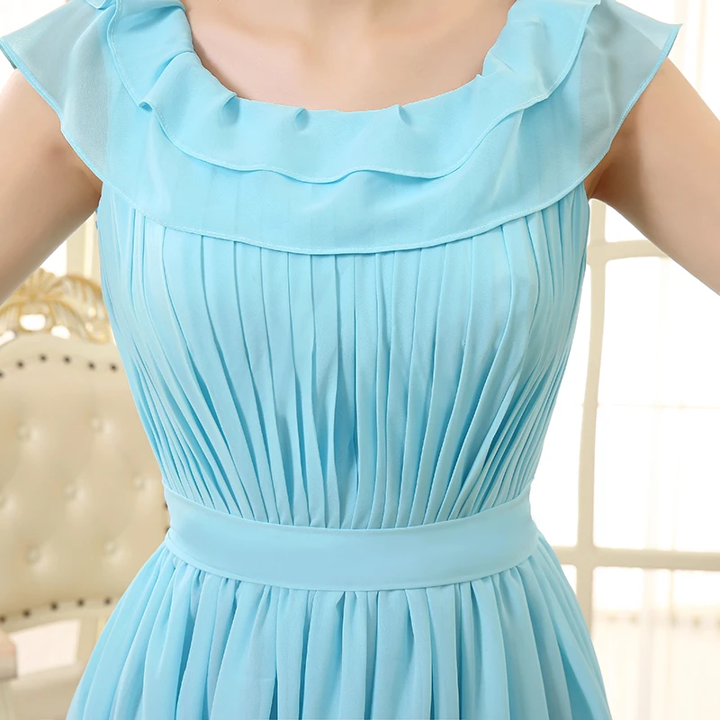 Оригинальное дизайнерское шифоновое коктейльное платье трапециевидной формы