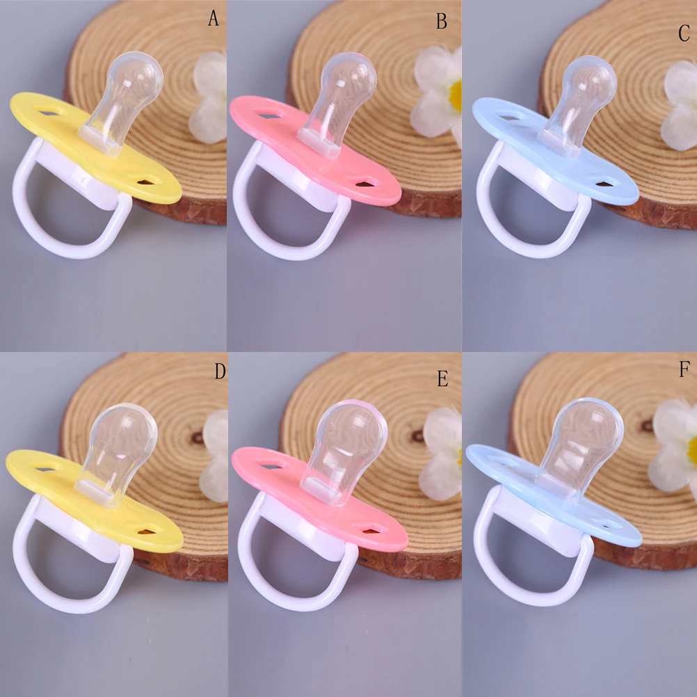 Baby Automatic Closing Safe Food Grade Silicone Pacifier Infant Sleep Soothers Solid Teeth