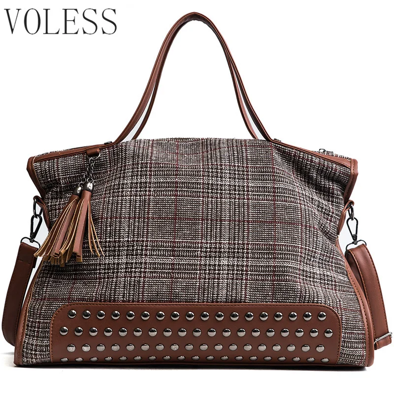 High Quality Canvas Shoulder Bag Designer Handbags Fashion European Bags Handbags Women Bags ...