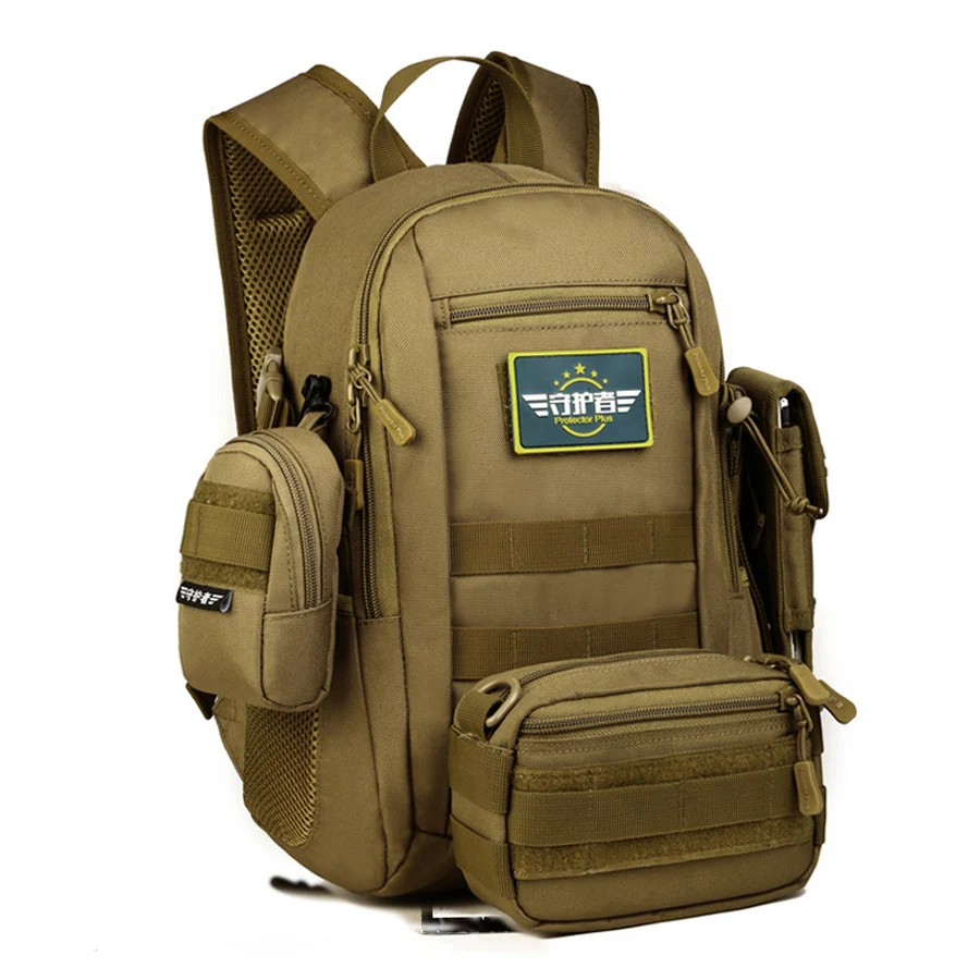 Рюкзак компактный военный с системой Молле 10 л|bag men|hiking bagoutdoor bag |
