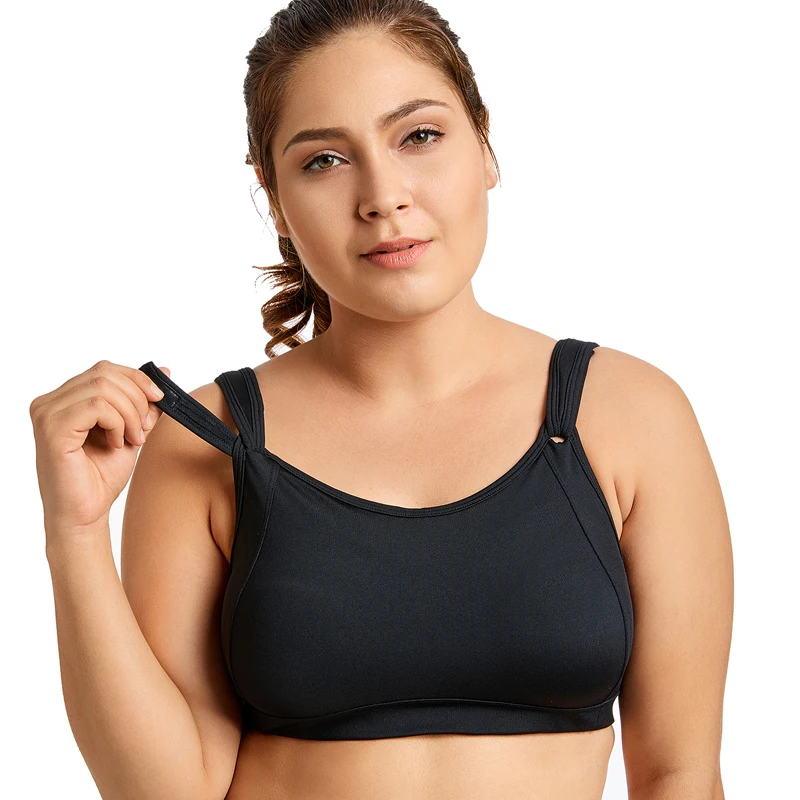 Women High strength Shockproof Sports Bras Summer Breathable Running