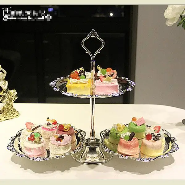 Ganda Wedding Cake Piring Kue Berdiri Piring Buah Permen 