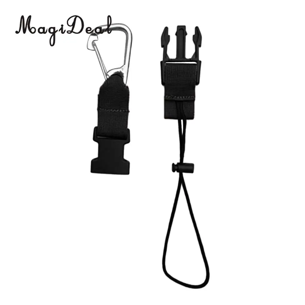 MagiDeal Scuba Diving Lanyard Webbing Strap with Clip and Quick Release Buckle for Underwater Cameras and Dive Lights