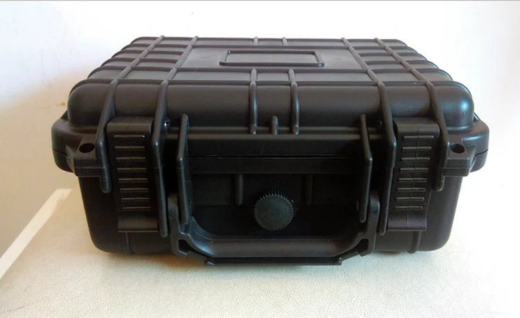 Tool case toolbox suitcase Impact resistant sealed waterproof plastic case equipment box camera case Meter box with pre-cut foam
