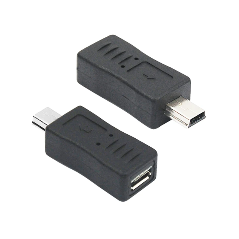 Adaptador Conector Conversor Mini USB Hembra a Micro USB Macho 2218