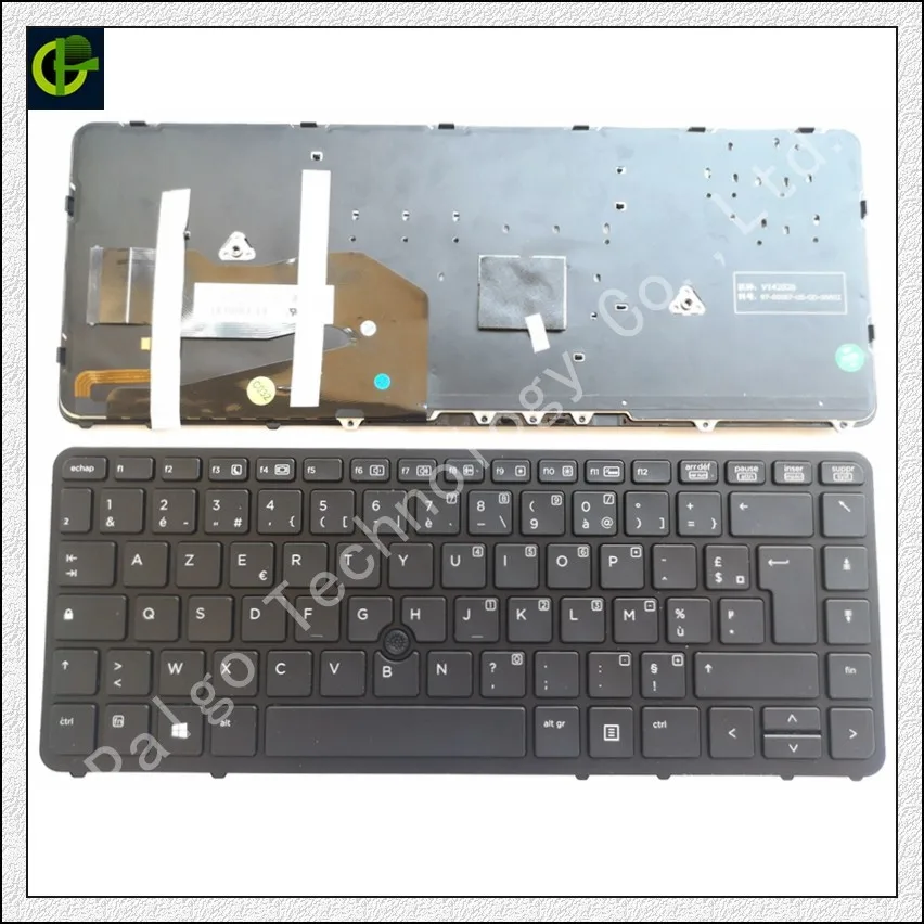 

French Azerty Backlit keyboard for HP EliteBook 840 G1 840 G2 850 G1 850 G2 855 G2 ZBook 14 FR laptop