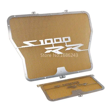 

Gold Radiator Grill&Oil Cooler Cover Protector for BMW S1000R S1000RR HP4 2009-17