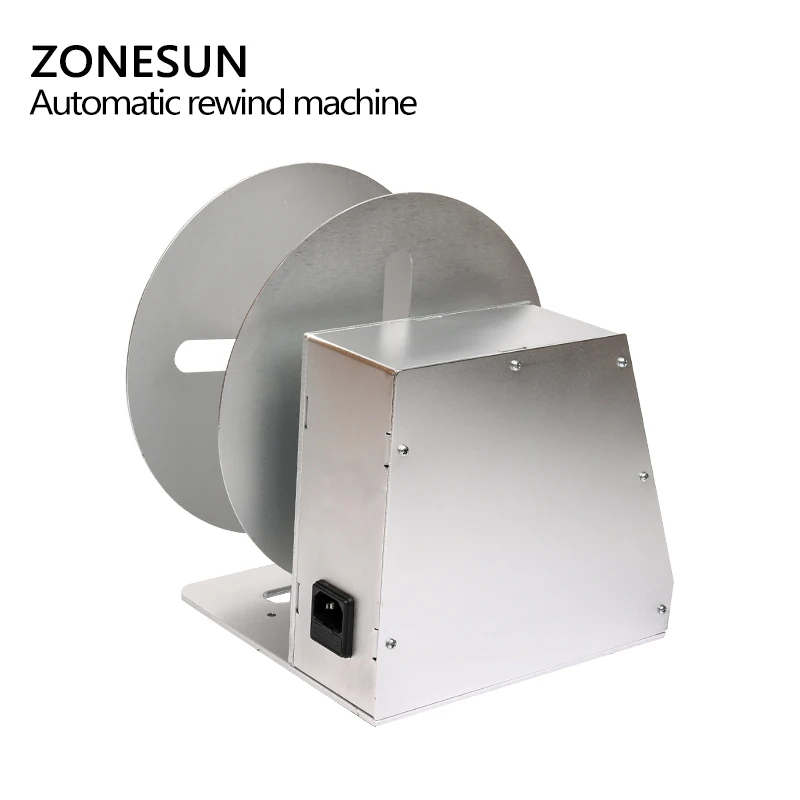  ZONESUN Label Rewinder For Clothing Wash Label Bar Code Label Price Tag Self-Adhesive Label Sticker