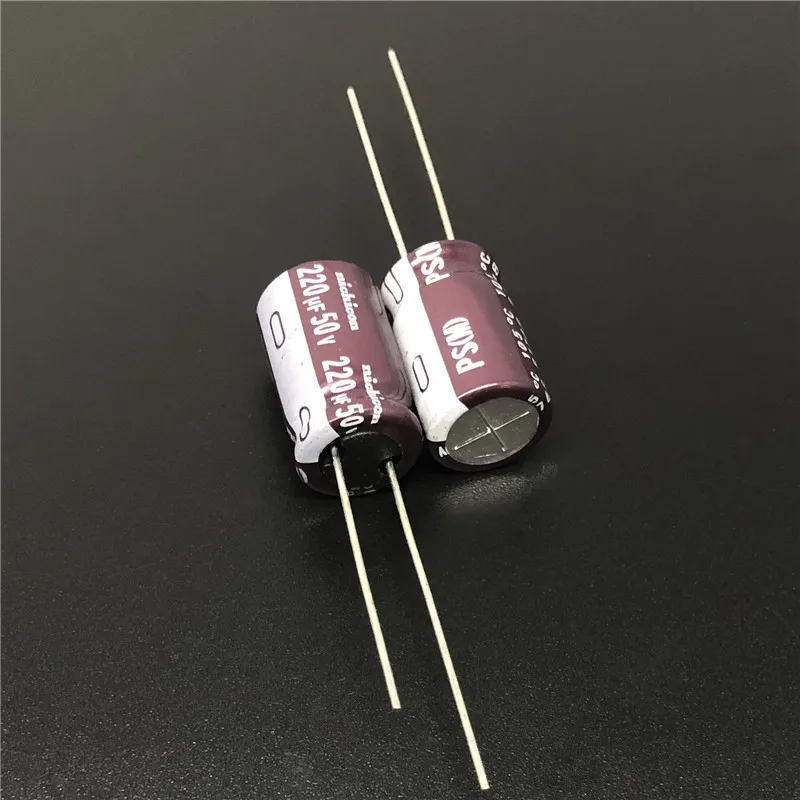 5 шт/50 шт 220мкФ 50В NICHICON PS серия 10х16мм низкое сопротивление 50V220uF алюминиевый
