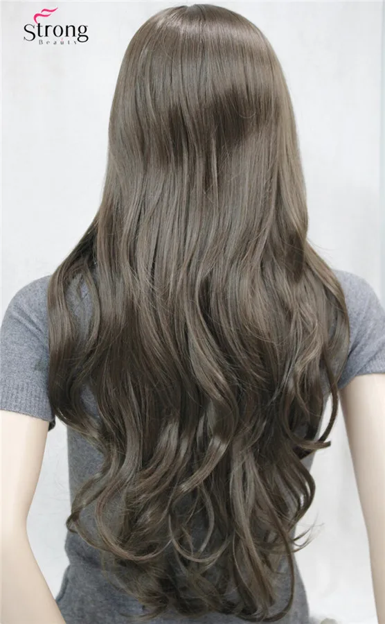 StrongBeauty женские длинные волнистые светлые синтетические волосы парик косплей парики
