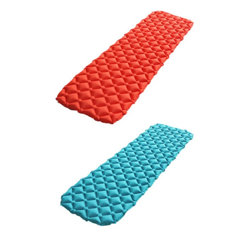  Air Mattress Inflatable Bed for Tent Portable Ultralight Sleeping Pad Air Bed Moistureproof Pad Wat