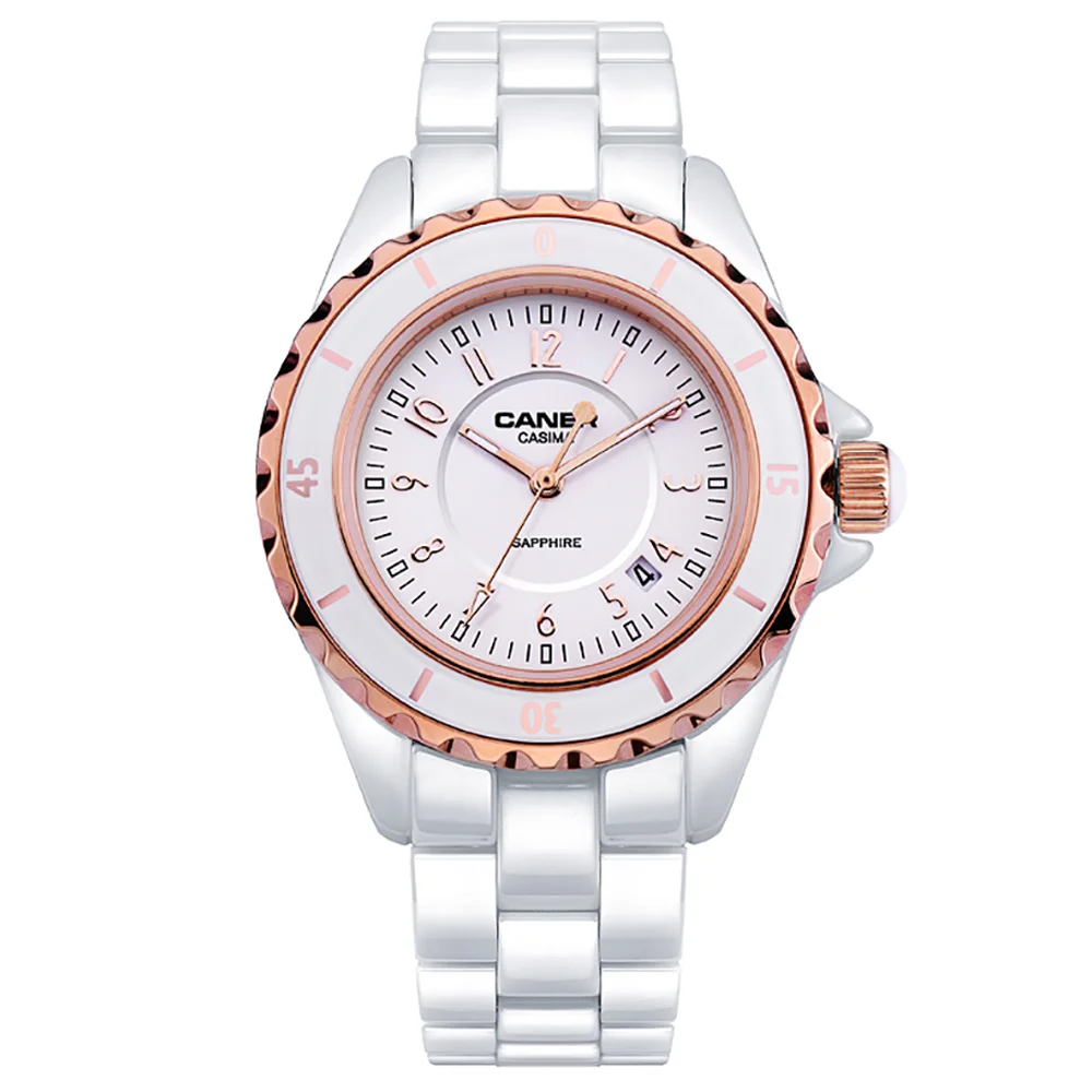 Luxury brand Women s Bracelet Watches dazzle beauty space ceramic girls quartz wrist watch female white