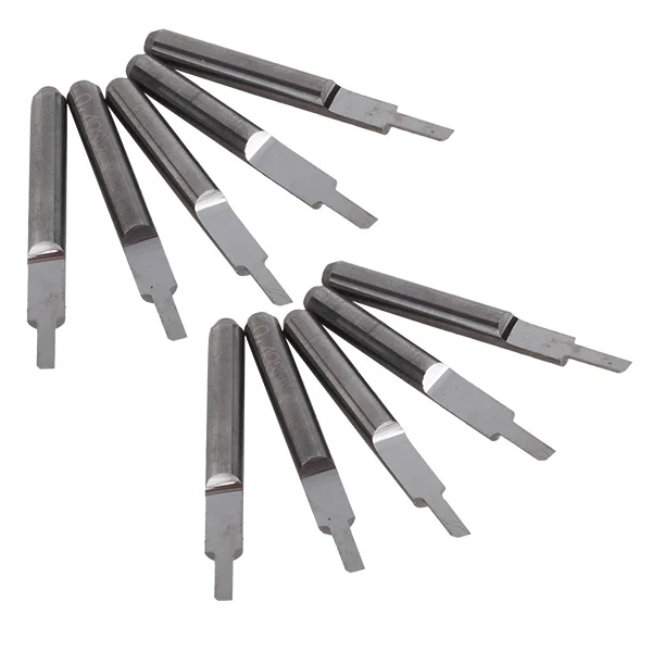 3.175 x 1.5mm Parallel Carbide CNC/PCB Milling Cutter Bits CEL 5mm Pack