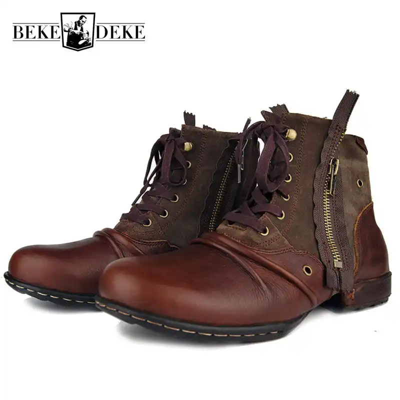 designer biker boots