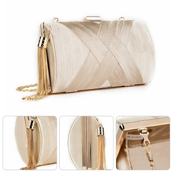 

womens' pouch Tassel Bridal Shoulder Bag Evening Wedding Handbag