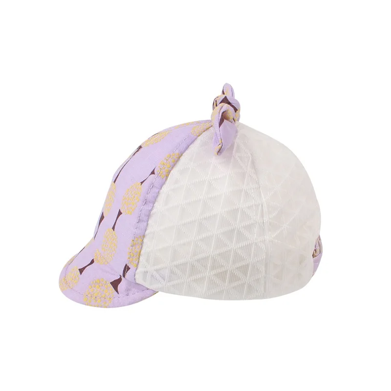 Fashion Flower Baby Girls Hat Mesh Summer Sun Cap Bowknot Cute Baby Hat For Girls Breathable Infant Boy Cap Baby Girls Clothing (10)