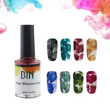Гель лак для ногтей основа и верхнее покрытие не легко царапается лак для ногтей набор цветов лак для ногтей акварельные мраморные чернила для ногтей Y612