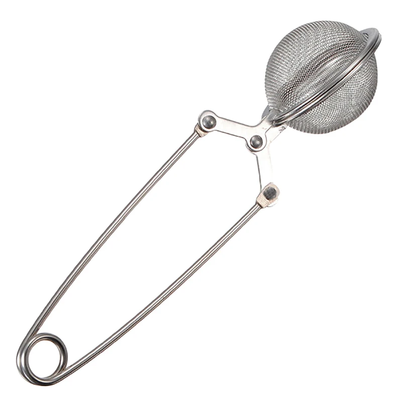 

Tea Infuser Stainless Steel Tea Pot Infuser Sphere Mesh Tea Strainer Handle Tea Ball