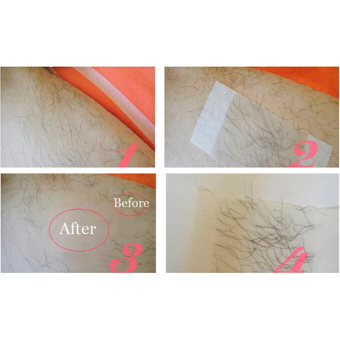 5pcs/lot Hair Removal Wax Strips Roll Underarm Wax Strip Paper Beauty Tool  Leg Body Facial Hair Women Men - Hair Removal Cream - AliExpress