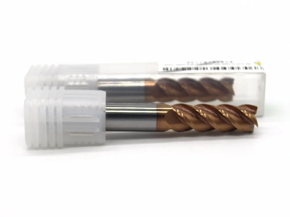 

10X10X30X75 of 4 flutes HRC 58 mill cutter solid carbide end mill CNC machine