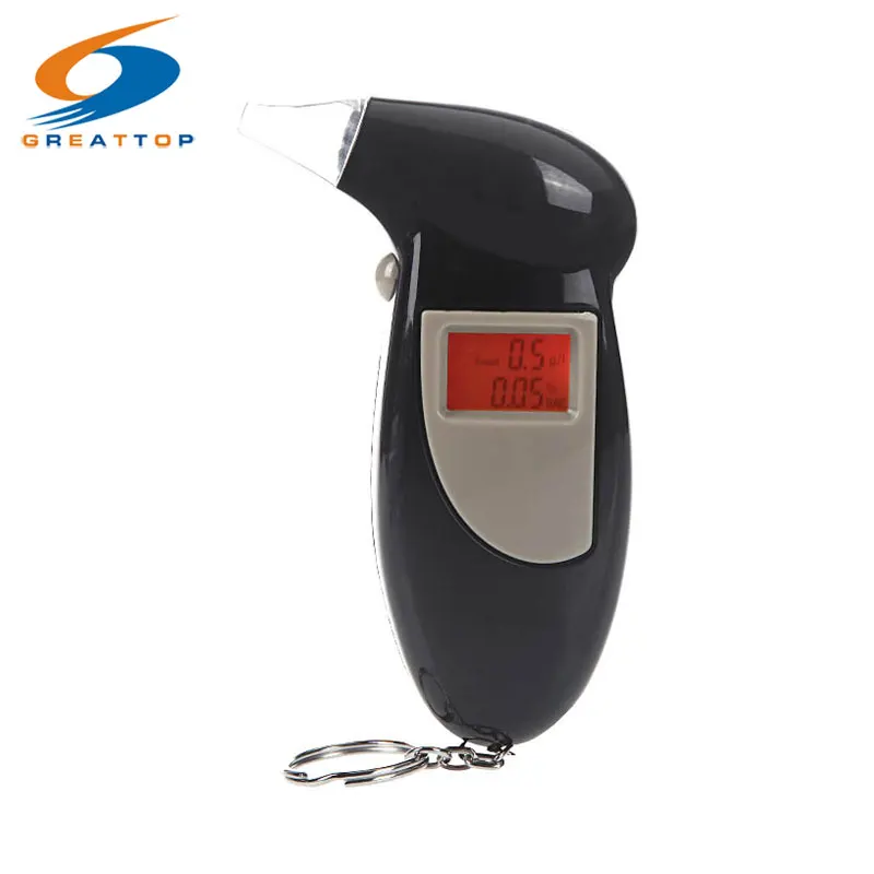 Hot Professional safety LED display blowing Alcohol Tester Drunk driving test Portable alcohol