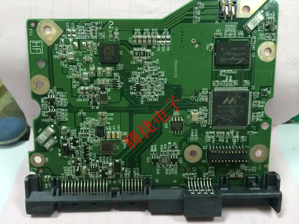  HDD PCB tarjeta lógica tarjeta de circuito impreso 2060-771822-006 REV A P1 para WD 35 SATA disco d