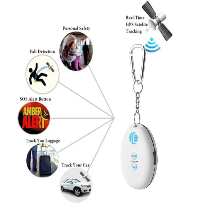 

Personal GPS Tracker Real Time Tracking Device By GPS Satellite GSM GPRS SOS Alarm For Kids Seniors Personal TK201 40MAY16