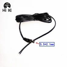 12 В DC Шнур питания 5,5*2,1 мм DC штекер Адаптер питания удлинитель 1,8 м Удлинительный провод для монитора